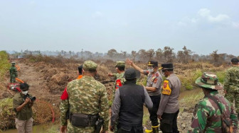 Jambi Masih "Terbakar", Wakapolda Temukan Titik Api di Labuhan Pering dan TNB Sembilang